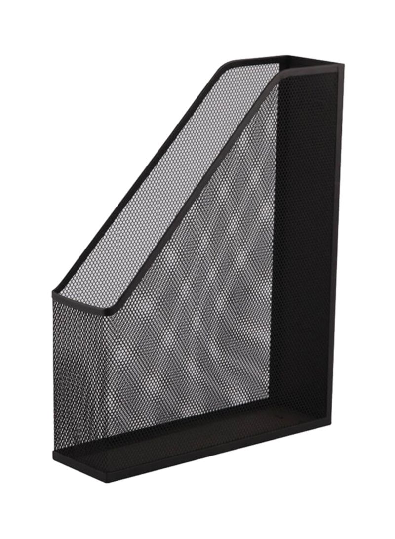 Magazine holder metal mesh black – Daily Needs Stationery